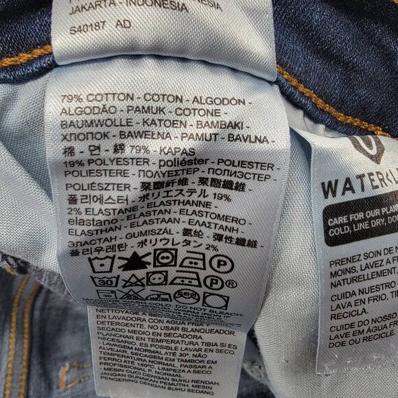 LEVI'S Classic Midrise Boot Stretch Jeans - Size 14 - Picture 9 of 10